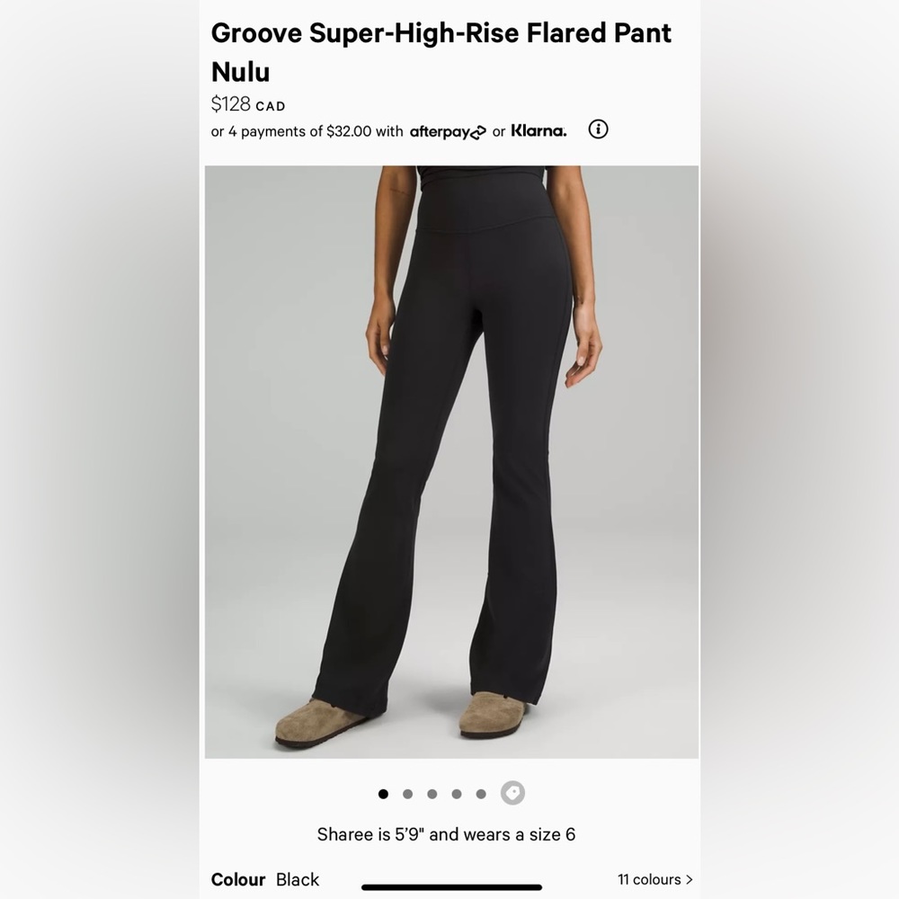Lululemon Groove Pant NEW style